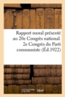 Image for Rapport Moral Du Secretariat General Presente Au 20e Congres National