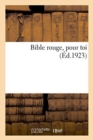 Image for Bible Rouge, Pour Toi