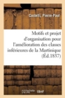 Image for Motifs Et Projet d&#39;Organisation Pour l&#39;Amelioration Des Classes Inferieures de la Martinique