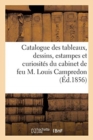 Image for Catalogue Des Tableaux, Dessins, Estampes Et Curiosites