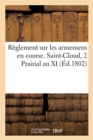 Image for Reglement Sur Les Armemens En Course. Saint-Cloud, 2 Prairial an XI