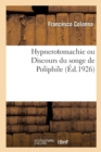 Image for Hypnerotomachie Ou Discours Du Songe de Poliphile