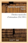 Image for Dict?es Musicales d&#39;Intonation