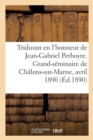 Image for Triduum En l&#39;Honneur Du Bienheureux Jean-Gabriel Perboyre