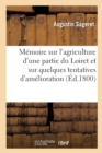 Image for M?moire Sur l&#39;Agriculture d&#39;Une Partie Du D?partement Du Loiret