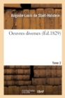 Image for Oeuvres Diverses. Tome 2