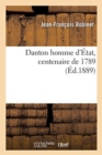 Image for Danton homme d&#39;?tat, centenaire de 1789