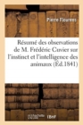Image for R?sum? Analytique Des Observations de M. Fr?d?ric Cuvier