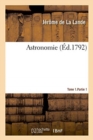 Image for Astronomie. Tome 1.Partie 1