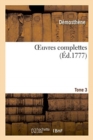 Image for Oeuvres Complettes. Tome 3
