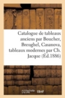 Image for Catalogue de tableaux anciens par Boucher, Breughel, Casanova