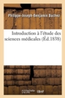 Image for Introduction ? l&#39;?tude Des Sciences M?dicales