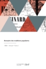 Image for Annuaire des traditions populaires