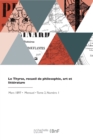 Image for Le Thyrse, recueil de philosophie, art et litterature