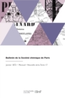 Image for Bulletin de la Societe chimique de Paris