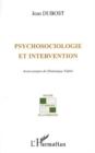 Image for Psychosociologie et intervention.