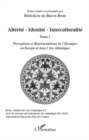 Image for Alterite-identite-interculturalite (tome 1) - perceptions et.
