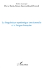 Image for La linguistique systemique fonctionnelle et la langue franca.