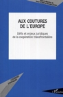Image for Aux coutures de l&#39;europe.