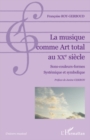 Image for La musique comme art total au xxe siEcle - sons-couleurs-for.