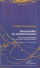 Image for Complexites du posthumanisme.