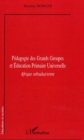Image for Pedagogie Des Grands Groupes Et Education Primaire Universe
