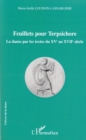 Image for Feuillets pour terpsichore.