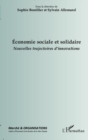 Image for Economie sociale et solidaire - nouvelles trajectoires d&#39;inn.