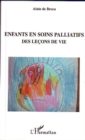 Image for Enfants en soins palliatifs: Des lecons de vie
