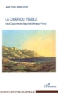 Image for La Chair du visible: Paul Cezanne et Maurice Merleau-Ponty