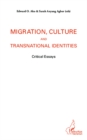 Image for Migration, culture and transnational identities.