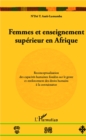 Image for Femmes et enseignement superieur en Afrique: Reconceptualisation des capacites humaines fondees sur le genre et renforcement des droits humains a la connaissance