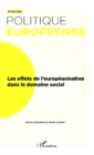Image for Les effets de l&#39;europeanisation dans le domaine social