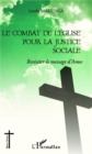 Image for Le combat de l&#39;eglise pour la justice sociale: Revisiter le message d&#39;Amos