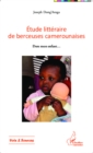 Image for Etude litteraire de berceuses camerounaises: Dors mon enfant...