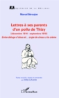 Image for Lettres a ses parents d&#39;un poilu de Thizy (decembre 1914-septembre 1919)