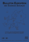 Image for Bulletin europeen des sciences sociales