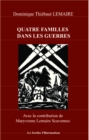 Image for Quatre familles dans les guerres: Vosges Alsace Bretagne
