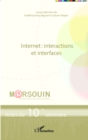Image for Internet: interactions et interfaces.