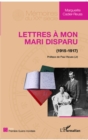 Image for Lettres a mon mari disparu (1915-1917).
