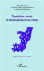 Image for Population, sante et developpement au Congo.