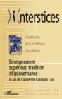 Image for Enseignement superieur, tradition et gouvernance :: Le cas de l&#39;universite Karaouin - Fas