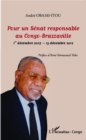 Image for Pour un Senat responsable au Congo-Brazzaville.