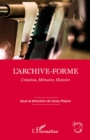 Image for L&#39;archive-forme.