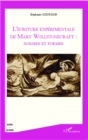 Image for L&#39;ecriture experimentale de Mary Wollstonecraft : normes et formes