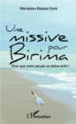 Image for Une missive pour Birima: Pour que notre peuple se releve enfin !