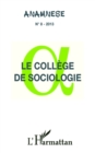 Image for Le college de sociologie