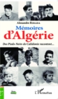 Image for Memoires d&#39;Algerie: Des Pieds-Noirs de Caledonie racontent...