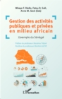 Image for Gestion des activites publiques et privees en milieu africain: L&#39;exemple du Senegal