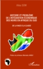 Image for Histoire et probleme de l&#39;integration economique des noirs en Afrique du Sud: De la race a la classe